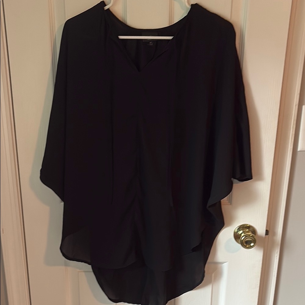 Relaxed 3/4 Sleeve Swim Coverup